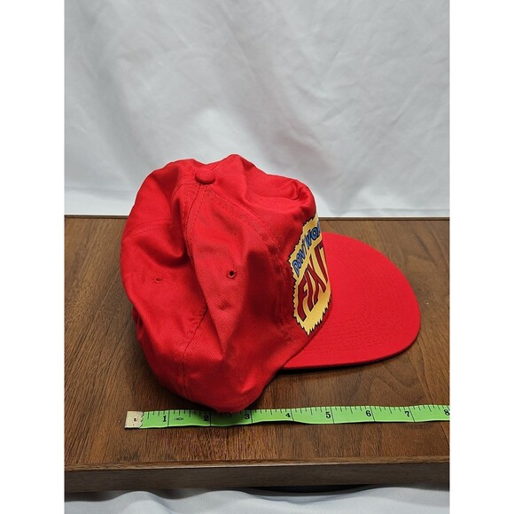 Vintage 80s 90s Don't Worry I'll Fix it Red Funny Hat Cap Snapback Dad Novelty - Picture 10 of 11